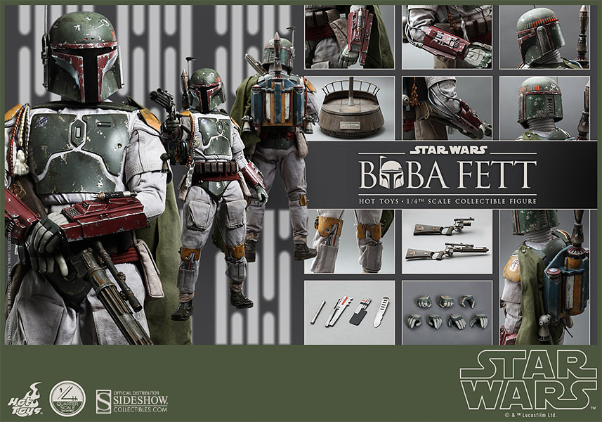This Giant Quarter-Scale Boba Fett Is As Detailed As Figures Get