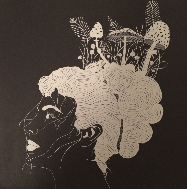 Amazing Drawings Are Actually Made Of Insanely Complex Cut Paper