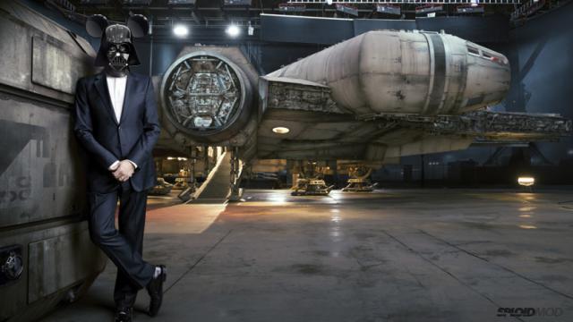 Clearest Photo Yet Of The New Millennium Falcon — With ‘Darth Iger’