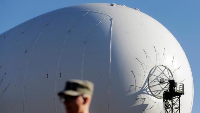 The First Blimp In Washington DC’s New Missile Shield Is Aloft