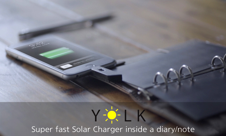 Dust Off That Day Planner For These Compact Solar Charging Panels