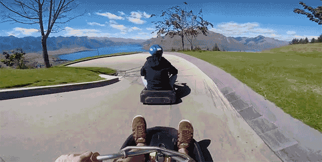 Go-Karts Meet Luge On This Dangerously Fun Downhill Thrill Ride In New Zealand