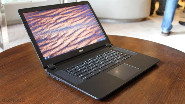 Acer Chromebook 15 Hands-On: Super Solid Big Screen Browsing For $US250