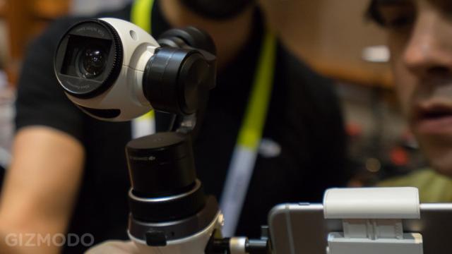 DJI Inspire 1 Mount Puts An Incredible 4K Drone Camera In Your Hand