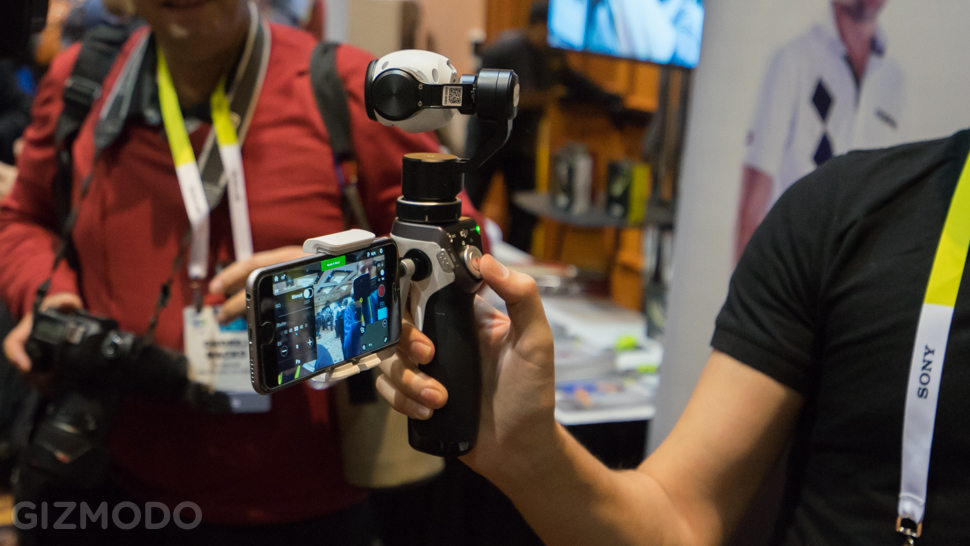 DJI Inspire 1 Mount Puts An Incredible 4K Drone Camera In Your Hand