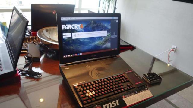 MSI Gaming Laptop With A Mechanical Keyboard Is So Gleefully Insane