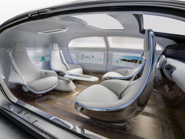 The New Mercedes Self-Driving Car Concept Is Packed Full Of Future