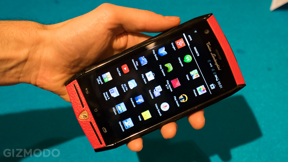 Hands-On With A $6000 Android Phone: An Overpriced Assload Of Meh