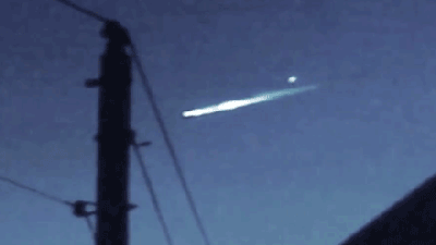 What The Hell Is This UFO Ejecting An Orb Filmed Today?