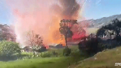 Here’s What Happens When A Fireworks Factory Explodes 