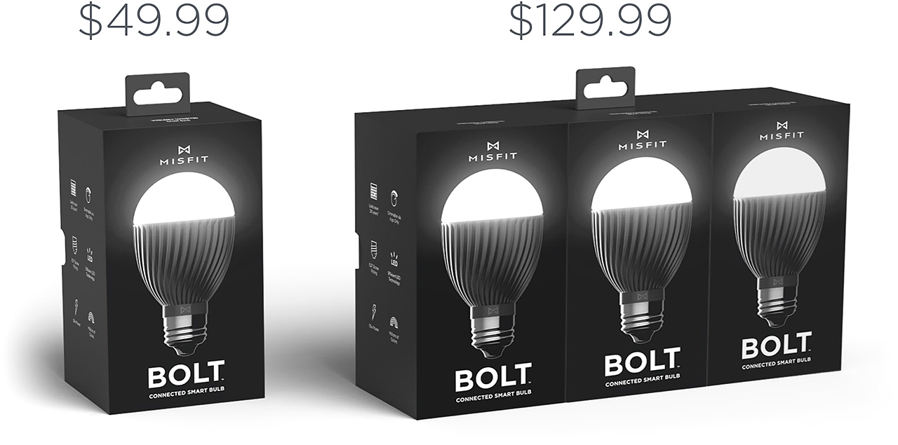 Misfit’s Bolt Is A Colour-Changing Wireless LED Bulb For Just $50