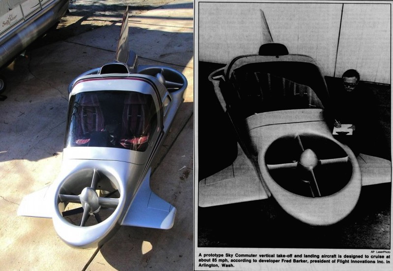 Flying Car Prototype From 1990 Going Up For Auction