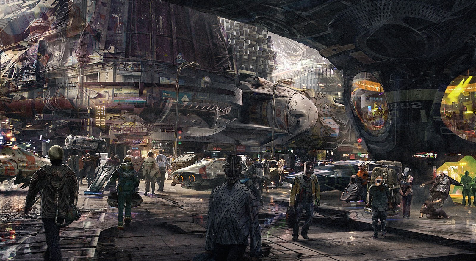 Gorgeous Guardians Of The Galaxy Concept Art Revealed
