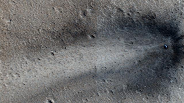 This Is A Fresh Scar On Mars’ Surface
