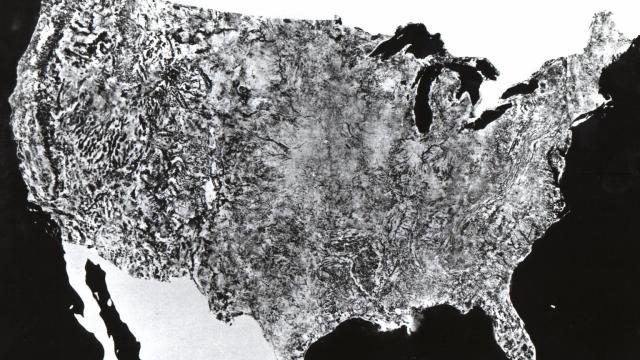 This Was The First Ever Satellite Image Of The Entire US