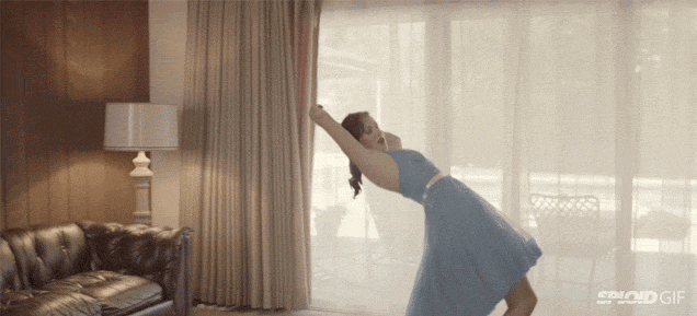 Awesome SFX: Watch Zooey Deschanel Dance With An Invisible Person