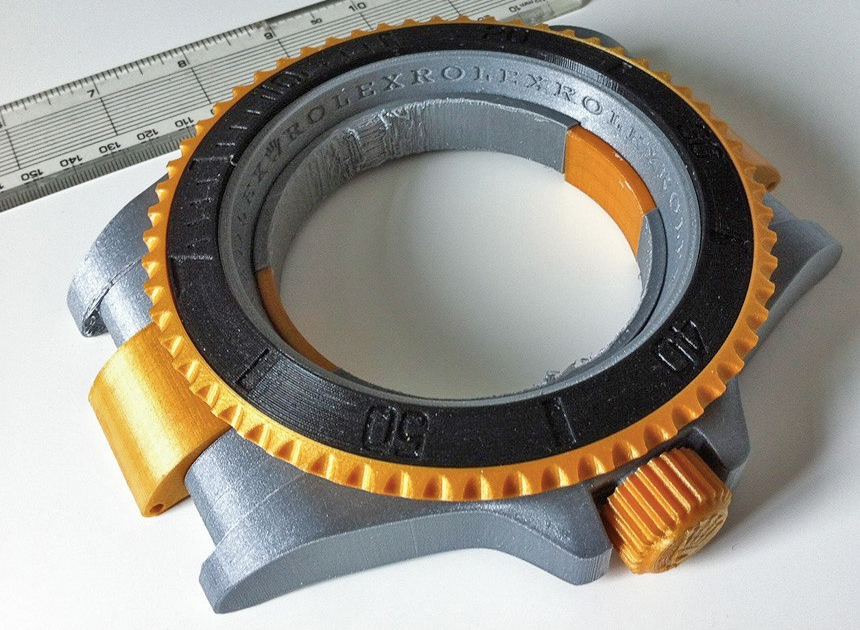 This Cheap 3D-Printed Rolex Would Be Perfect For Spendthrift Giants