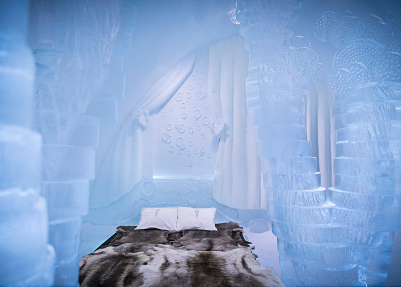 The 25th Anniversary Icehotel Features An Ice Cinema