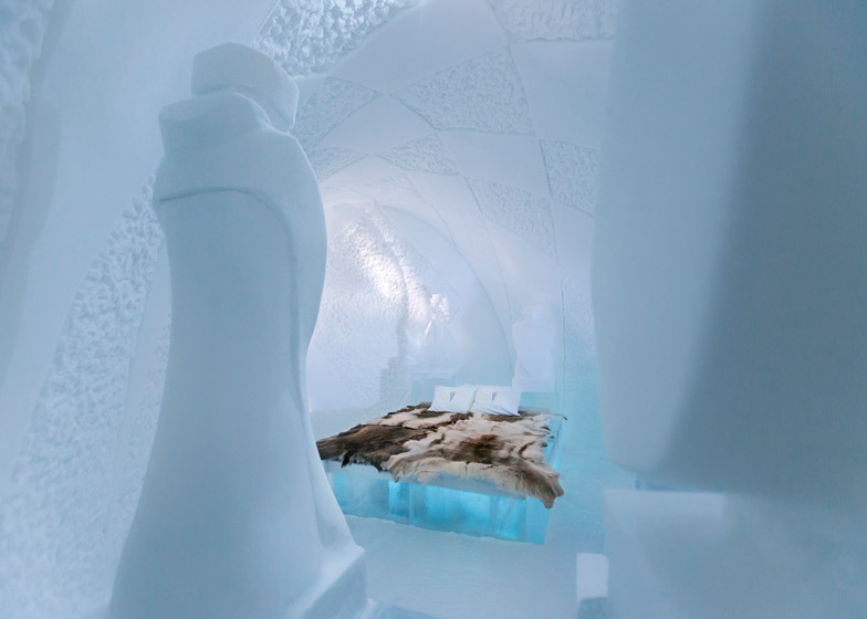 The 25th Anniversary Icehotel Features An Ice Cinema