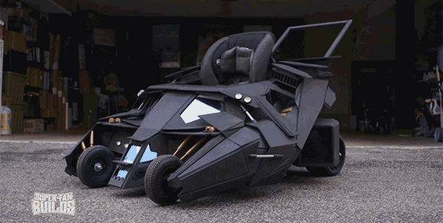 Prepare To Be Insanely Jealous Of This Toddler’s Batmobile Stroller