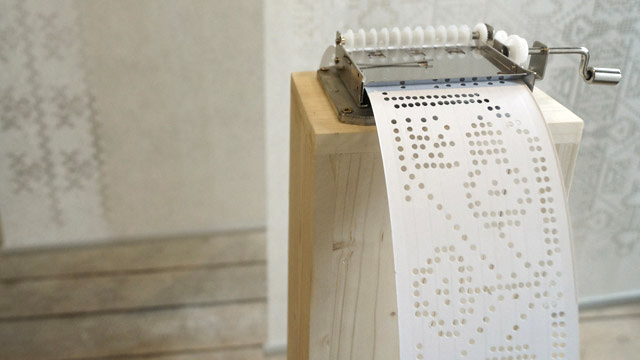 Here’s What Embroidery Patterns Sound Like Played Through A Music Box