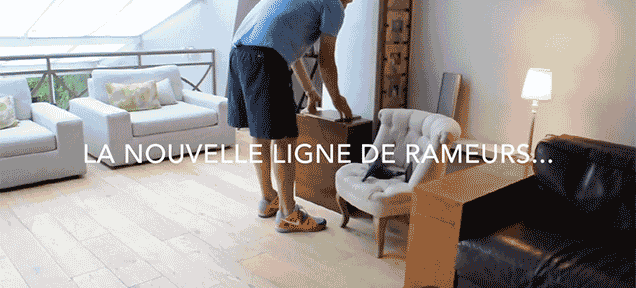 Watch This Tiny Side Table Transform Into A Full-On Rowing Machine