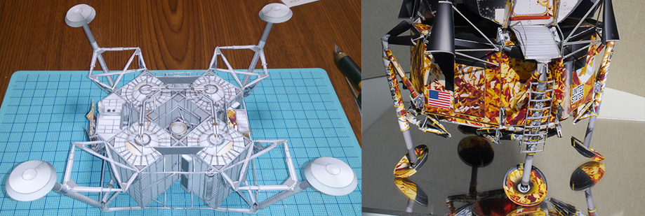 Japanese Craftsman Creates Perfect Sci-Fi Ship Replicas Using Just Paper