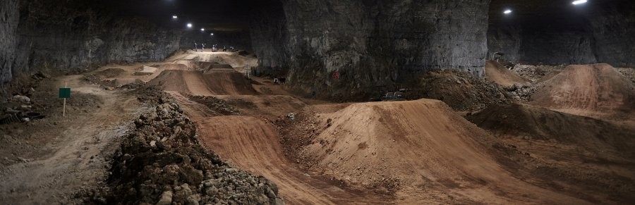 This Huge BMX Park Is Hidden 30 Metres Underground In An Abandoned Mine 