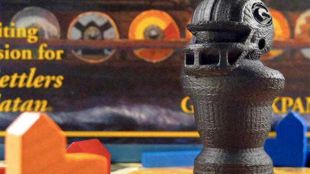 You Can 3D-Print This Green Bay Packers Version Of Catan’s Robber