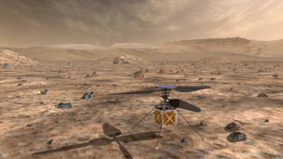 A Look At How Mini Helicopters Could Help NASA’s Future Rovers