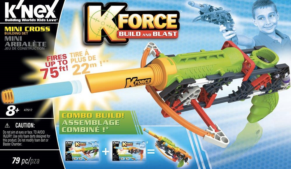 K’NEX’s New Build-A-Blaster K-FORCE Line Is Finally Fully Revealed