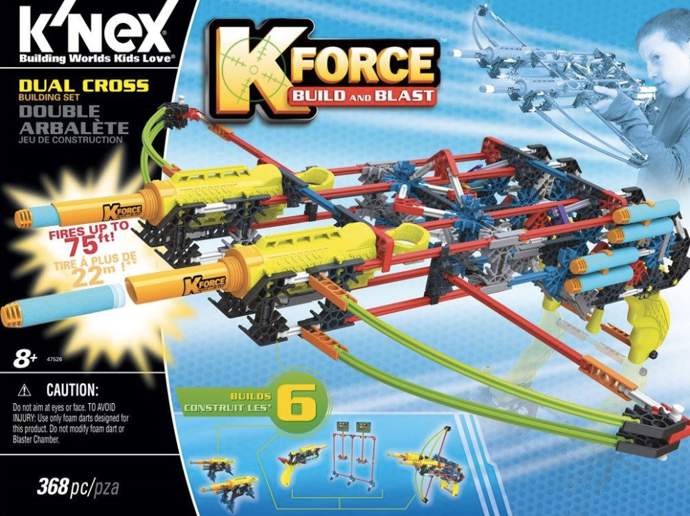 K’NEX’s New Build-A-Blaster K-FORCE Line Is Finally Fully Revealed