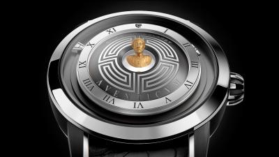 A Hologram Of Emperor Marcus Aurelius Floats Above This Watch