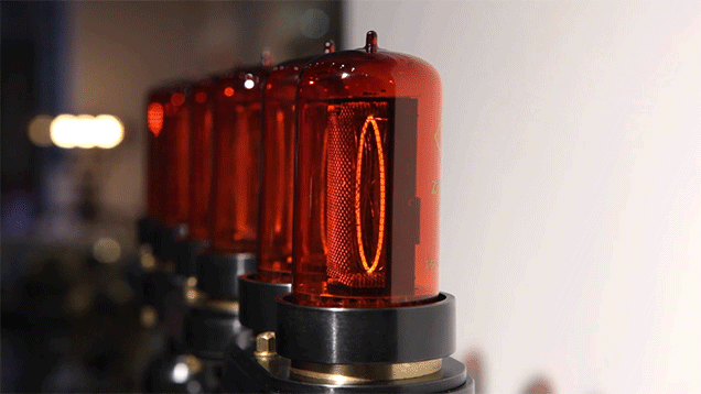 You’ll Waste Hours Watching The Time Tick By On This Nixie Tube Clock