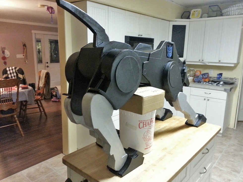The Best Pet Ever Is A Life-Size Version Of Ravage From Transformers
