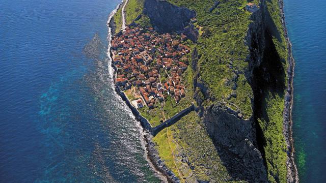 This Greek Island Is The Perfect Paradise — And Supervillain Hideout