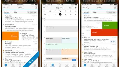 Microsoft Outlook For iOS And Android Also Plays Nice With Gmail, Yahoo And Dropbox
