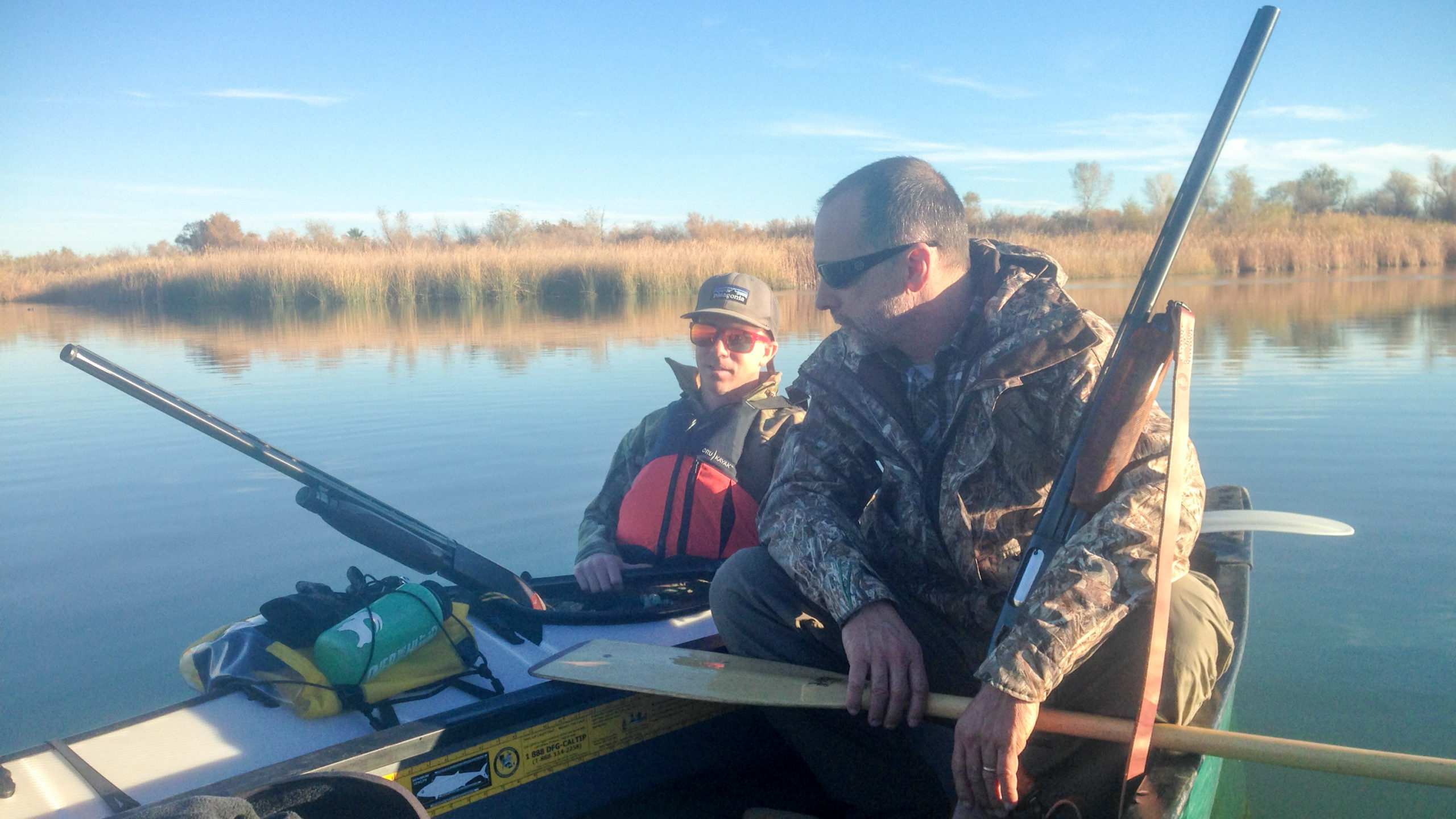 Hunting Ducks From A Folding Kayak