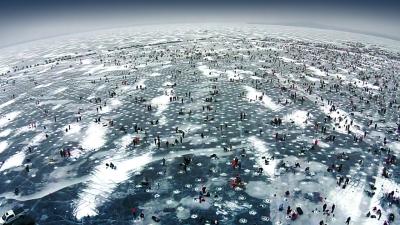 The World’s Largest Ice Fishing Competition Looks Pretty Freaking Nuts