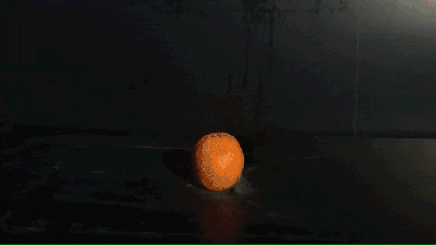 Watch A Rotten Orange Full Of Fireworks Explode At 62,000 FPS