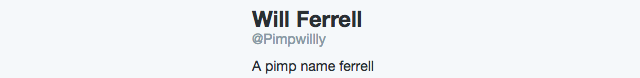 An Exhaustive Guide To Fake Will Ferrell Twitter Accounts