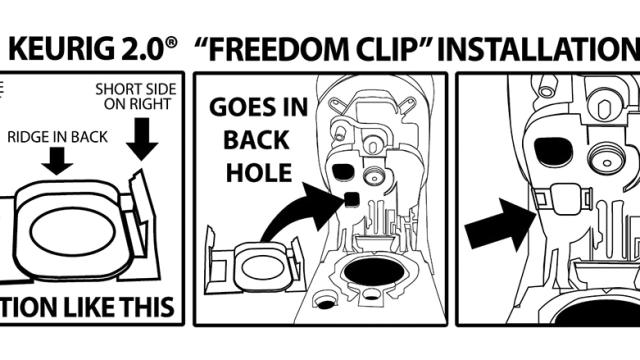 The ‘Freedom Clip’ Permanently Disables Keurig’s New DRM