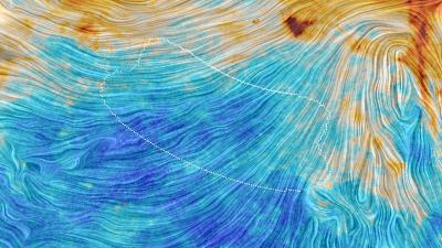 Extraordinary Sky View Shows Orientation Of Our Galactic Magnetic Field