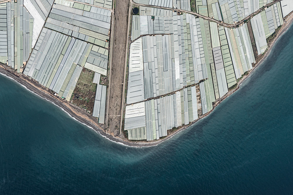 Amazing Aerial Photos Of Greenhouses Blanketing The Spanish Landscape