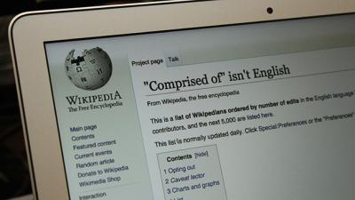 Man’s Wikipedia Edits Mostly Consist Of Deleting ‘Comprised Of’