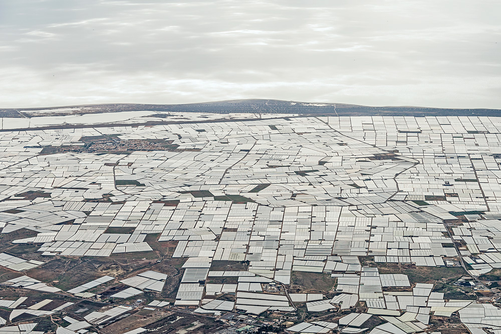 Amazing Aerial Photos Of Greenhouses Blanketing The Spanish Landscape