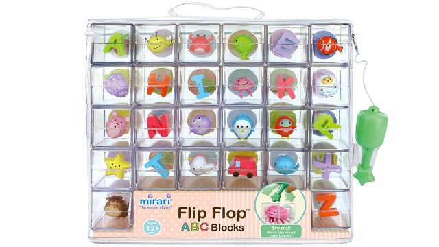 See-Through Alphabet Blocks With Adorable 3D Characters Trapped Inside