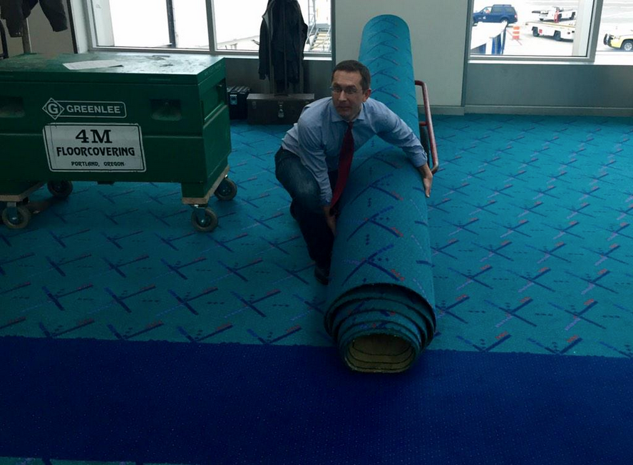 How The Portland Airport Carpet Became A Hipster Icon