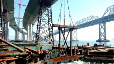 An Up-Close Look At The Monumental Task Of Building A Bridge