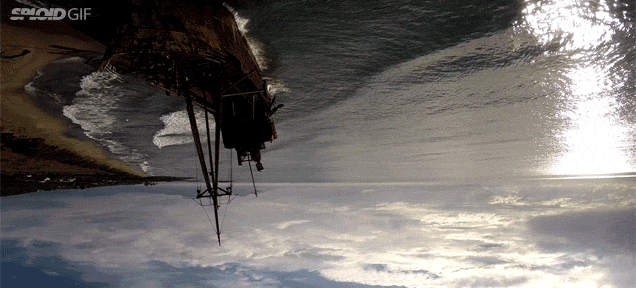 Trippy Drone Video Wrecks Brains By Flipping The World Upside Down